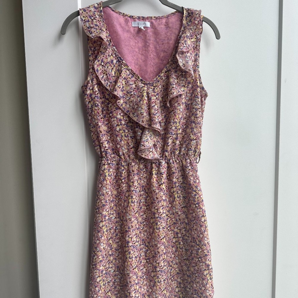 Pink Floral Dress
